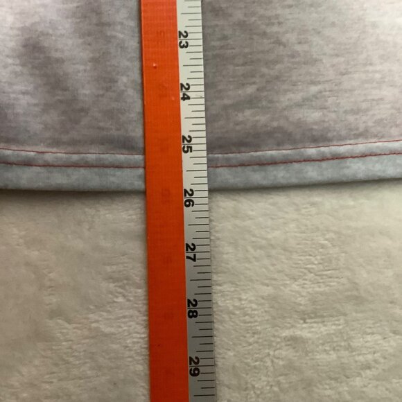 Disney Minnie Mouse Long Sleeve Plaid Red Gray Shirt Women Large - Picture 7 of 8